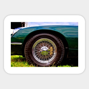 E-Type Jaguar Classic Motor Car Sticker
